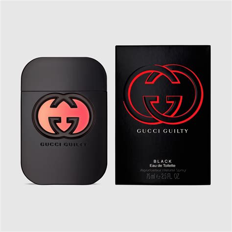 gucci guilty black eau de toilette 75ml|gucci black guilty after shave.